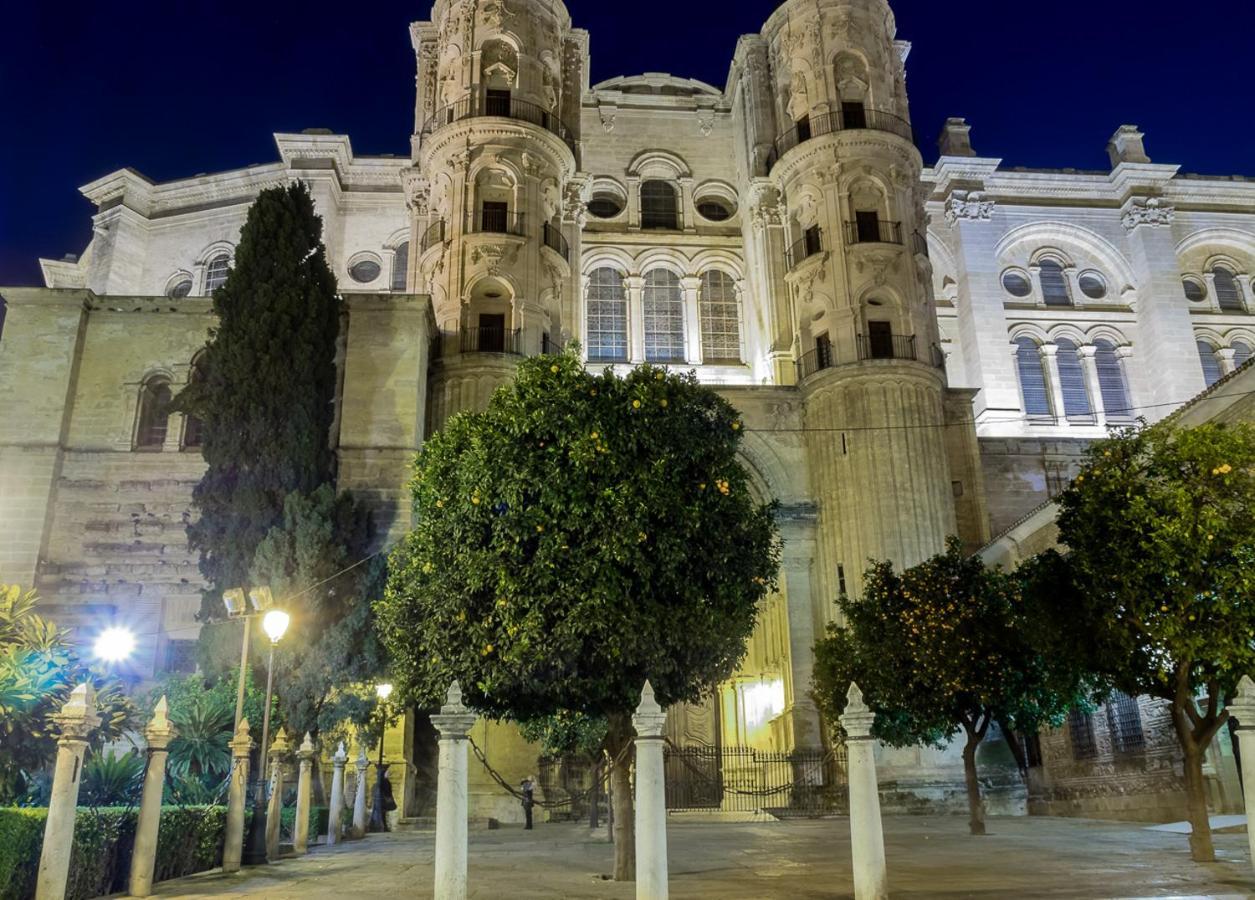 Atico En El Centro Historico Con Terraza Apartman Málaga Kültér fotó